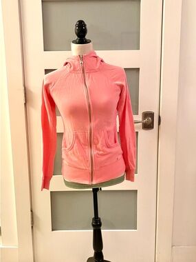 Victoria's Secret Coral Pink Zip Hoodie